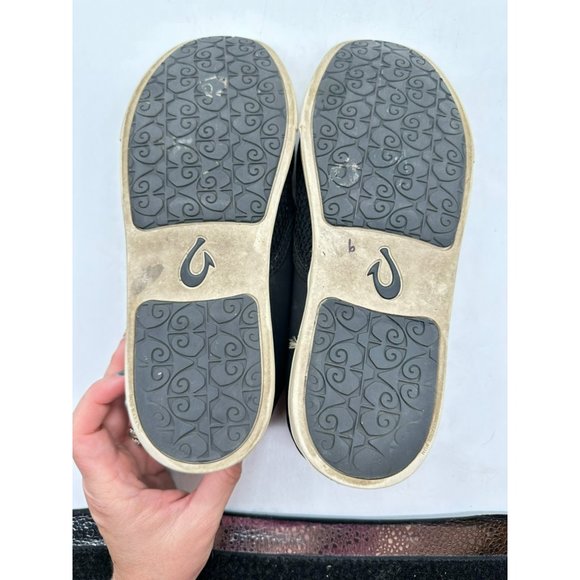 Olukai Pehuea Women's Slip On Sneakers Black Breathable Casual 9.5 - Picture 9 of 10